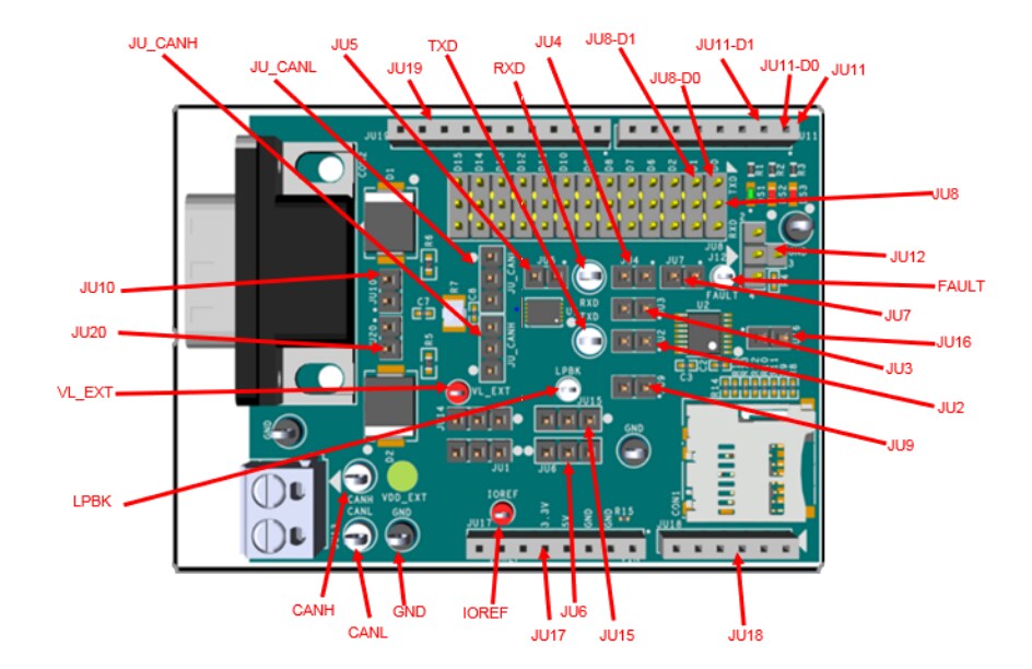 Analog Devices / Maxim Integrated MAX33015E Shield